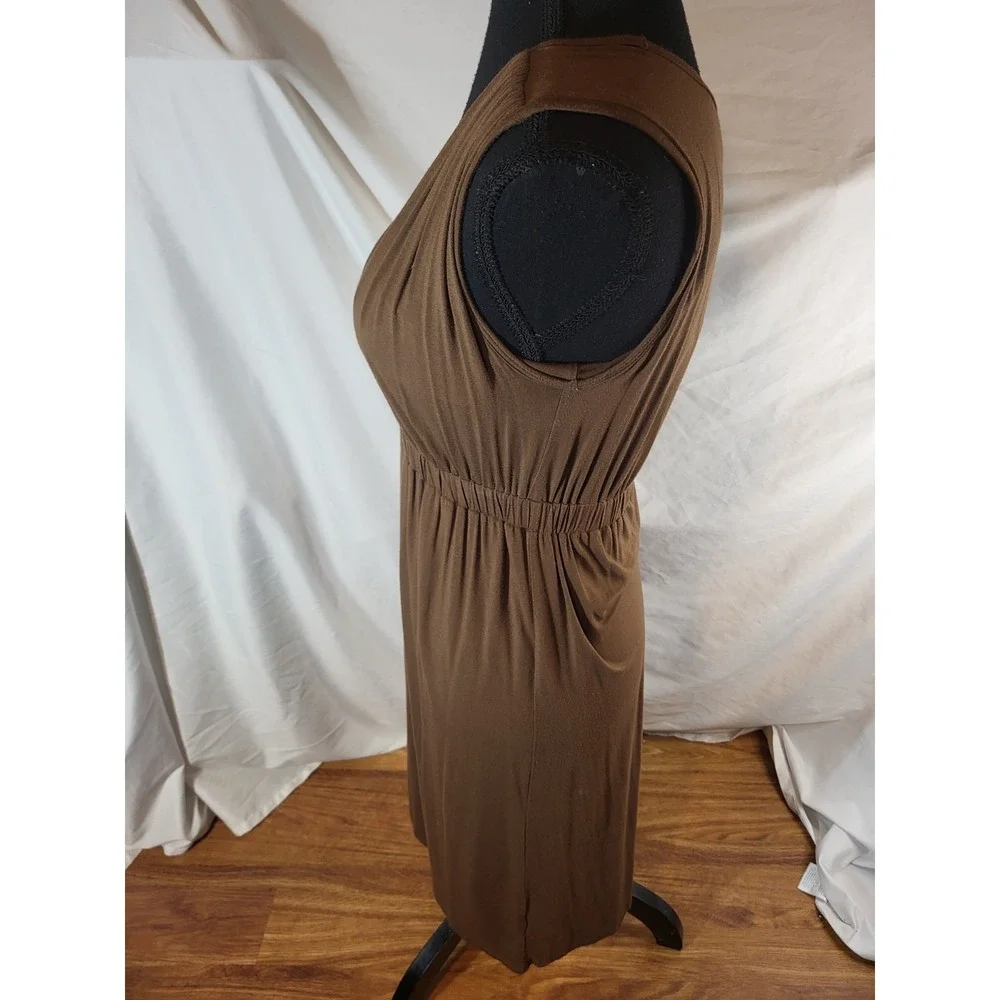 Victorias Secret Bra Tops Brown V Neck Size Small Dress - Picture 3 of 5